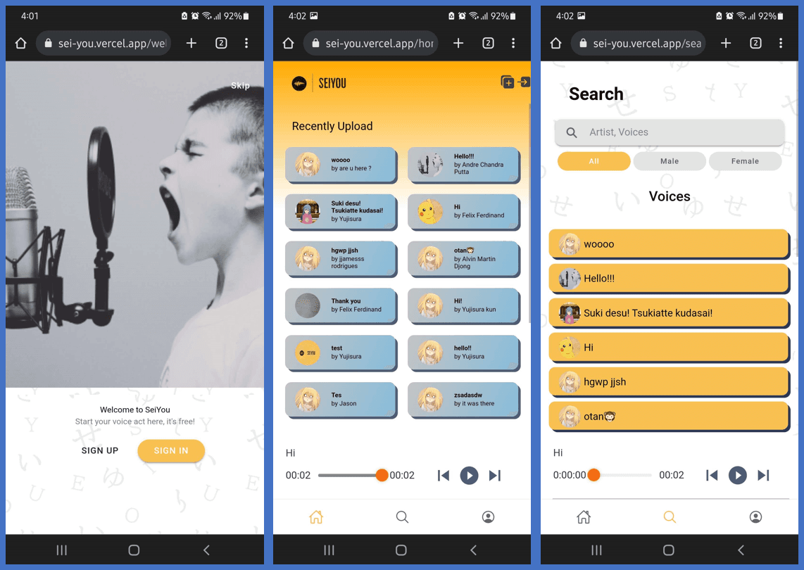 SeiYou App